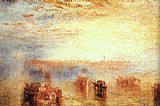 Joseph Mallord William Turner Famous Paintings - Approach to Venice
